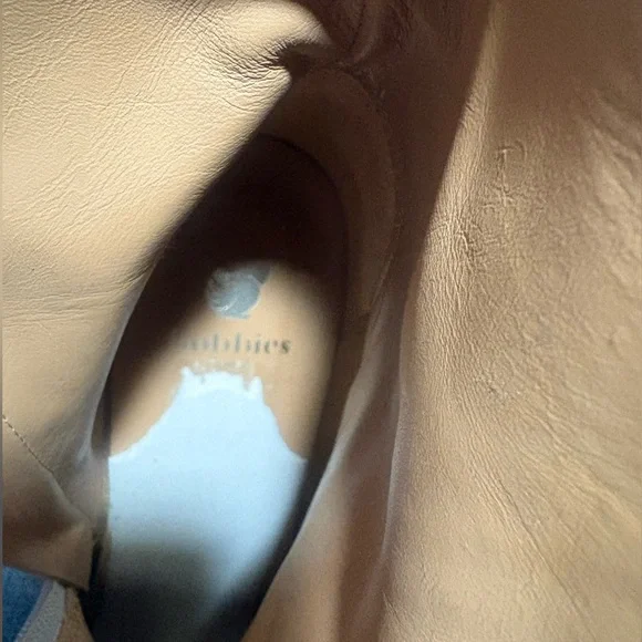 BOBBIES PARIS High-Heeled Suede Leather Ankle Boots - Picture 8 of 11